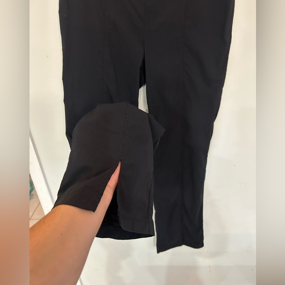 Anatomie Black travel Pants, zipper pockets, stretch Size S - Picture 8 of 15